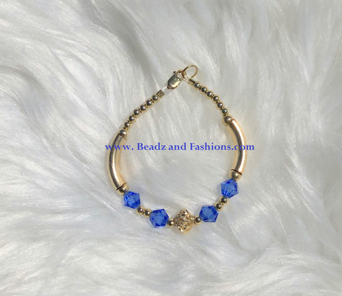 14k gold ANY COLOR  nugget Bangle kids