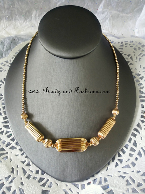 14k gold filled All gold chunky necklace #3