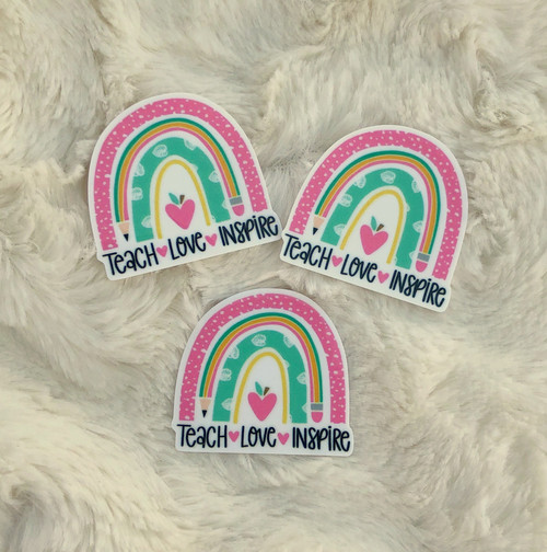 Teacher love inspire planar resin #1