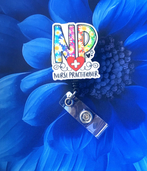 Nurse practitioner badge reel #1