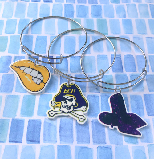 3pc stack Pirates expandable bracelet #1