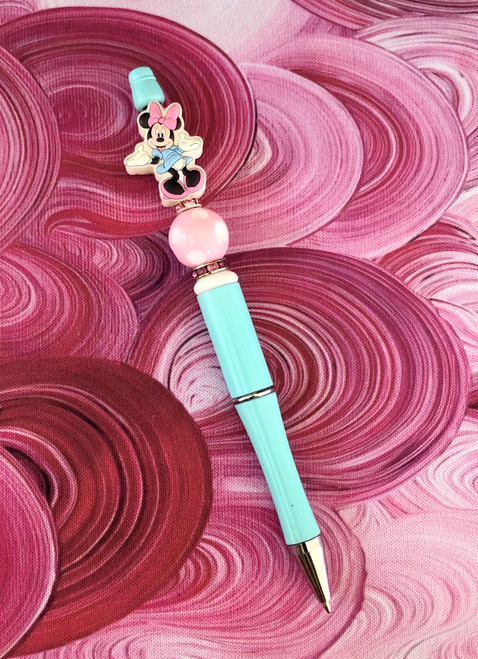 Minnie Custom Beadable pen #7