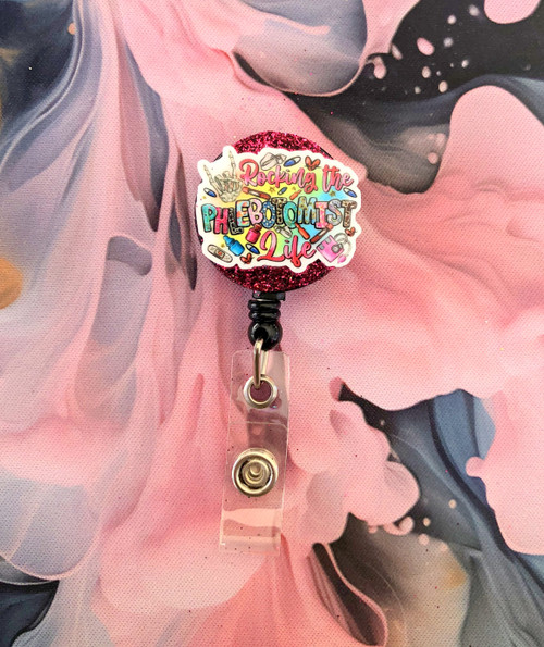 phlebotomy planar badge reel #1