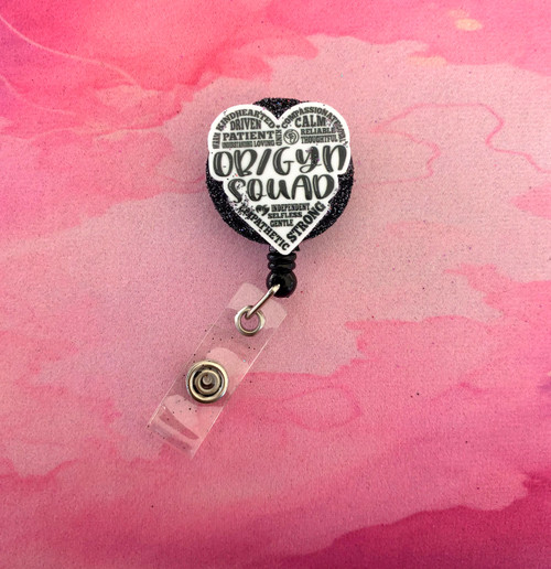 OBGYN Squad planar badge reel