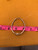 14k All gold tube BANGLE  kids