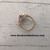14k gold white Chinese ring #3