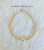 14k All gold precision bracelet #1