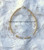 14k gold clear bracelet #2