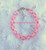 14k Gold pink Dice bracelet #6