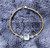 14k gold ANY COLOR cube bracelet #2