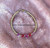 14k gold Pink mix bracelet #1