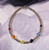 14k Gold Rainbow crystal bracelet #2