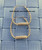 14k ALL gold XL gold tube earrings