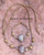 14k gold 2pc pave precision  heart set #2