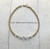 14k gold April birthstone crystal bracelet #1