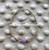 14k gold pink stripe pave bracelet