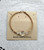 14k gold clear disc bracelet #1