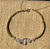 14k gold clear butterfly medium bangle #1