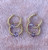 14k gold SMALL June stardust earring