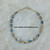 14k gold Marble AB Anklet #1.