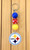 Steelers Ball Keychain #2