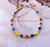 14k gold Rainbow crystal bracelet