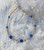 14k Gold Capri Blue bracelet #5