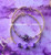 14k Gold 2PC FEBRUARY stack bracelet #1