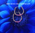 14k gold Medium OCTOBER hoop earrings