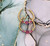 14k gold Medium OCTOBER hoop earrings