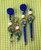 4PC LILO XMAS BADGE PEN KEYCHAIN SET #5