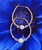 14k gold ANY SIZE ROUND pave earrings #1
