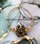 14k gold BROWN cheetah bracelet #1