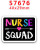 Nurse Squad dangle earrings