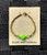 14k gold filled lime cube bracelet kids