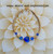 14k gold Septmeber heart bracelet kids