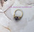 14k gold February STARDUST ring #1