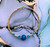 14k gold december pave bracelet #1