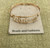 14k gold filled Wire Name Bangle Whitney