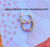 14k gold XXS OCTOBER hoop earrings