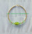 14k gold GREEN oval swirl bracelet #2