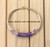 14k gold ANY COLOR pave MEDIUM double bangle #1