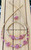 14k gold 3pc ANY COLOR Stardust heart set #1bA