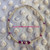 14k gold JANUARY birthstone Anklet #3