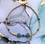 14k gold may stardust heart Anklet #2a