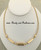 14k gold All gold  tube chunky necklace #2