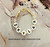 14k gold CLEAR Name bracelet kids #8