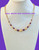 14k gold February birthstone necklace #3