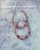 14k gold ANY COLOR Shark tooth earrings #1
