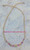 14k gold ANY COLOR Shark tooth Necklace #2A